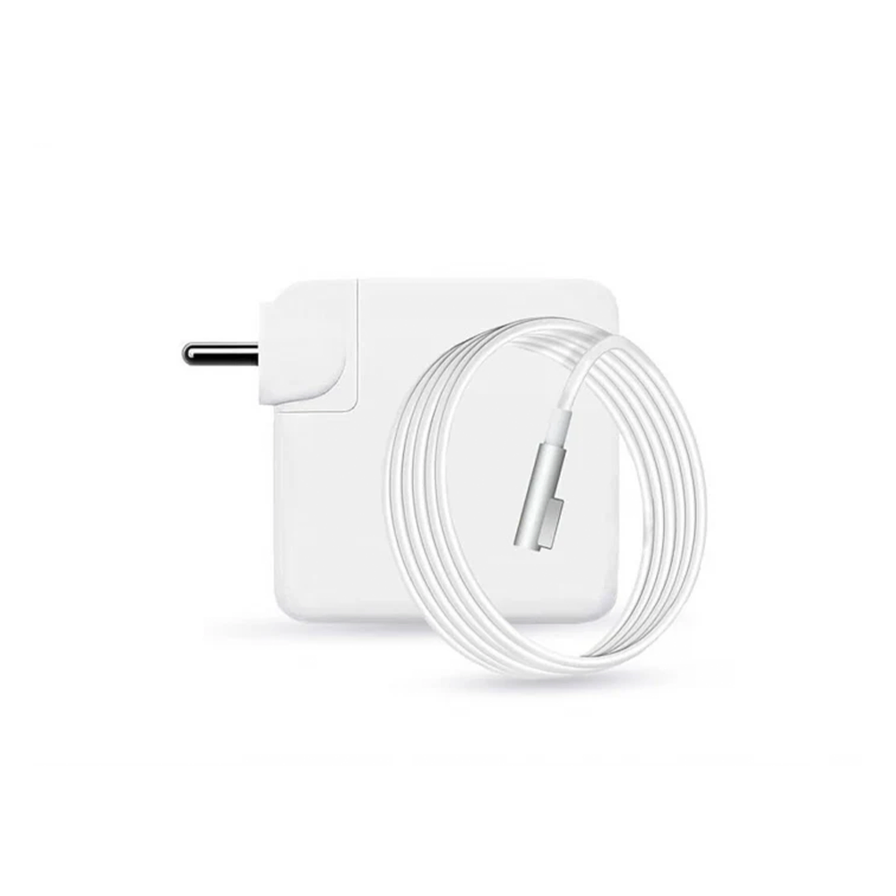 Lapcare Laptop Adapter Compatible For Apple 60w 16.5v | 3.65a | Megsafe 1 L shape view 3